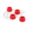 Energy Suspension Black Polyurethane Includes Four Halves For Half Bushing Style For Large Race Hourglass 9.8143G - alternate 5